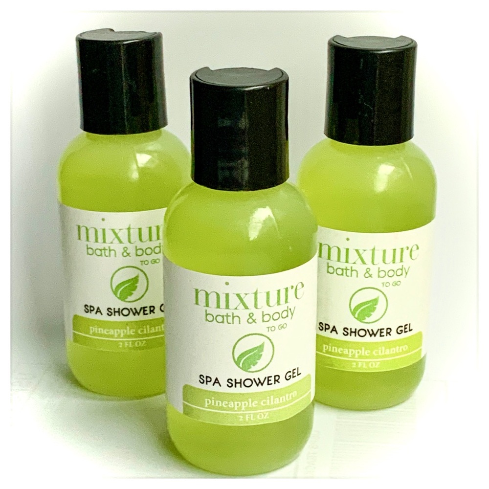 🆕3x MIXTURE Pineapple Cilantro Spa Shower Gel NEW - Picture 2 of 2